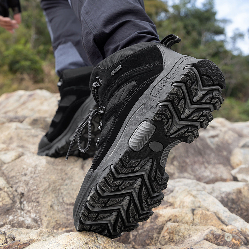 Discover the Ultimate Adventure with High-top Breathable Waterproof Shoes